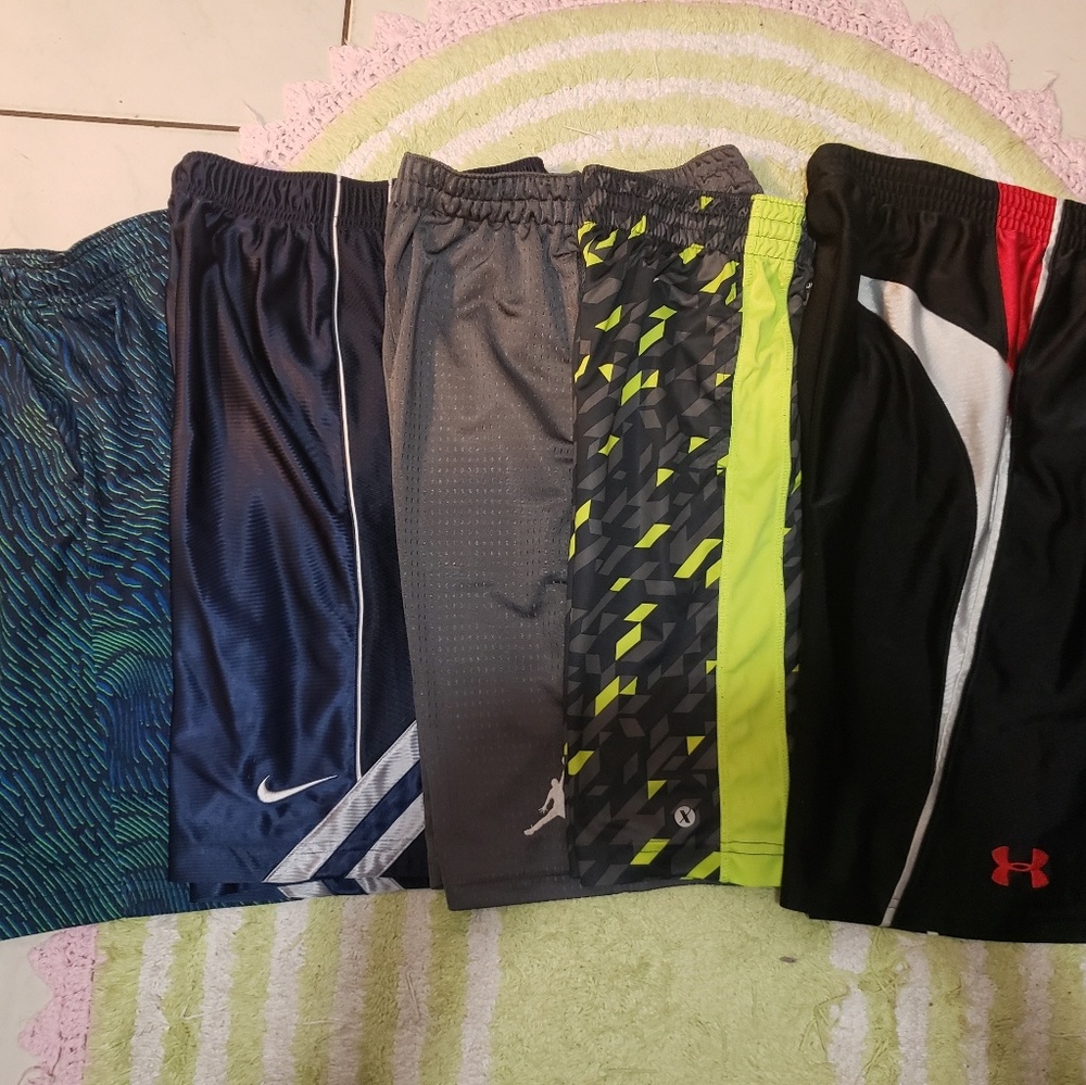 LOT of boys basketball shorts
